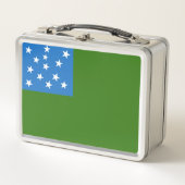Vlag van de groene bergboeien (Voorkant)