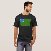 Vlag van de groene bergboeien t-shirt (Voorkant volledig)