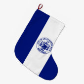 Vlag van de grote Rapids (Michigan City) Grote Kerstsok (Voorkant (Hangend))