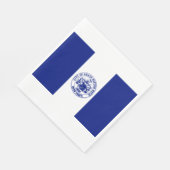 Vlag van de grote Rapids (Michigan City) Servet (Hoek)