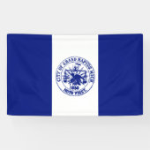 Vlag van de grote Rapids (Michigan City) Spandoek (Horizontaal)