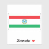 Vlag van de Harari-regio, Ethiopië Sticker (Vel)