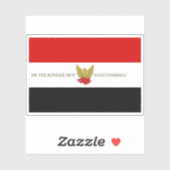 Vlag van de Heilige Band van 1821, Griekenland Sticker (Vel)
