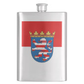 Vlag van de Hesse Hip-kolf Flacon (Voorkant)