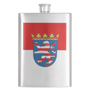 Vlag van de Hesse Hip-kolf Flacon