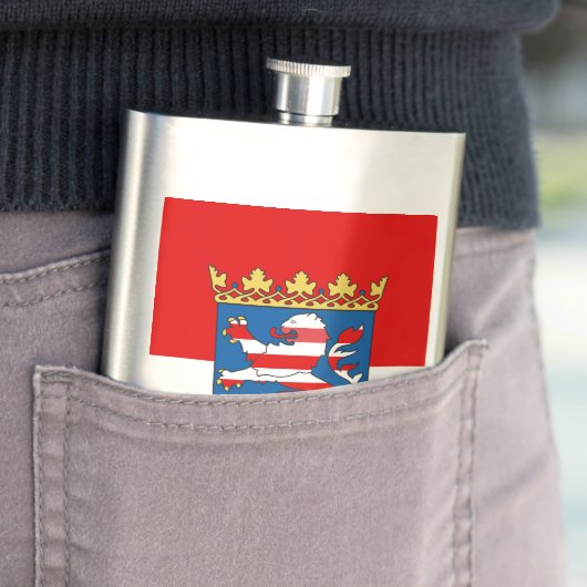 Vlag van de Hesse Hip-kolf Flacon (Voorbeeld)