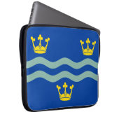 Vlag van de hoes van Cambridgeshire (UK county) (Voorkant Rechts)