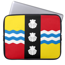 Vlag van de hoes van de Bedfordshire-laptop