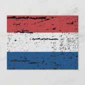 VLAG VAN DE HOLLAND BRIEFKAART (Voorkant)