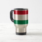 Vlag van de Hongaarse Mok Reis/Commuter (Voorkant links)