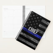Vlag van de hoofdpolitie in nood planner (Display)