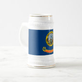 Vlag van de Idaho-staat Bierpul (Voorkant links)