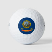 Vlag van de Idaho-staat Golfballen (Voorkant)