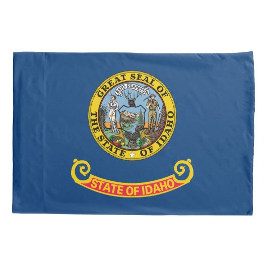 Vlag van de Idaho-staat Kussensloop (Achterkant)