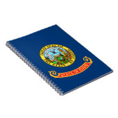 Vlag van de Idaho-staat Notitieboek (Rechterzijde)