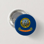 Vlag van de Idaho-staat Ronde Button 3,2 Cm (Voorkant /achterkant)