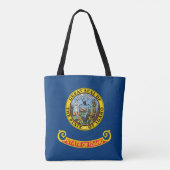 Vlag van de Idaho-staat Tote Bag (Achterkant)