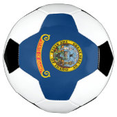 Vlag van de Idaho-staat Voetbal (Gedraaid)
