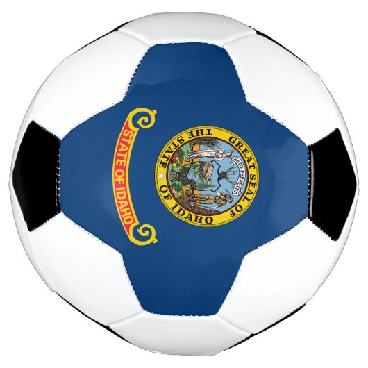 Vlag van de Idaho-staat Voetbal (Gedraaid)