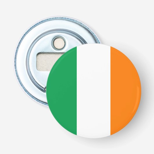 Vlag van de Ierse Button Flesopener (Voorkant)