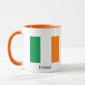 Vlag van de Ierse koffie-Mok Mok (Links)