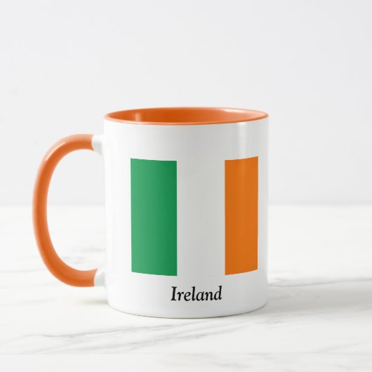 Vlag van de Ierse koffie-Mok Mok (Links)