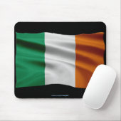 Vlag van de Ierse Patriottische Wereldvlag Mousepa Muismat (Met muis)