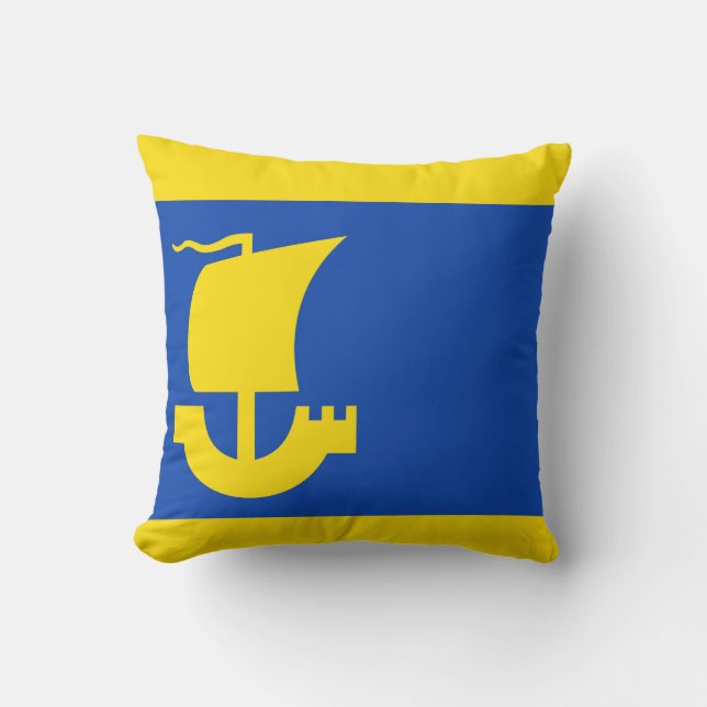 Vlag van de IJlst Kussen (Voorkant)