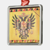 vlag van de Imperial Habsburg-dynastie, c.1700 Metalen Ornament (Links)