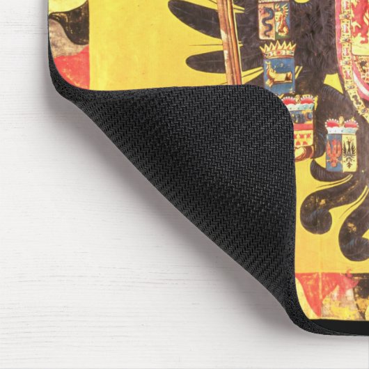 vlag van de Imperial Habsburg-dynastie, c.1700 Muismat (Hoek)