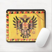 vlag van de Imperial Habsburg-dynastie, c.1700 Muismat (Met muis)