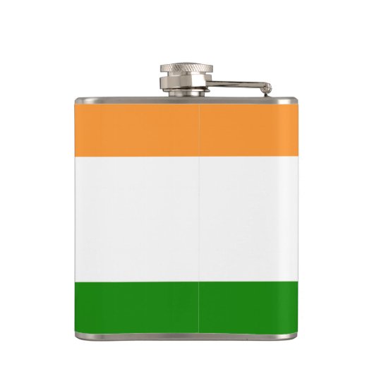 Vlag van de Indische vinylwikkel Heupfles (Achterkant)