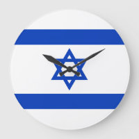 Vlag van de Israëlische klok