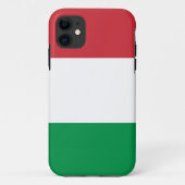Vlag van de Italiaanse Hoesje-Mate iPhone Case (Achterkant)