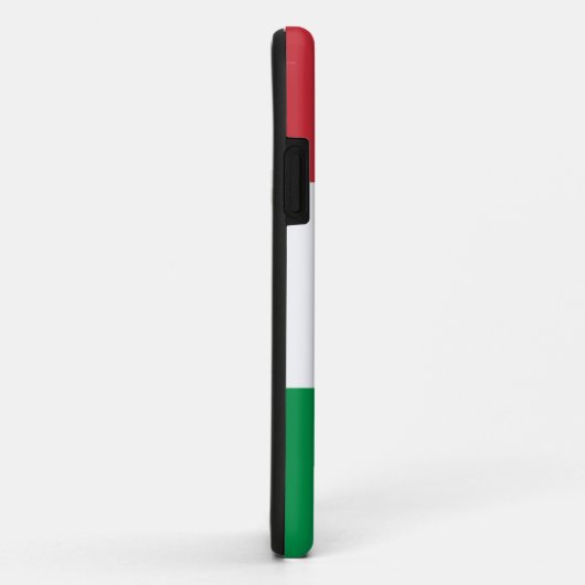 Vlag van de Italiaanse Hoesje-Mate iPhone Case (Achterkant/rechts)