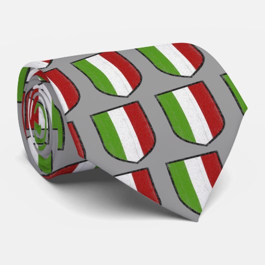 Vlag van de Italiaanse Mannen Stropdas (Opgerold)