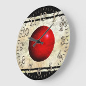 Vlag van de Japanse Nippon Patriotic Art Wall Cloc Grote Klok (Hoek)