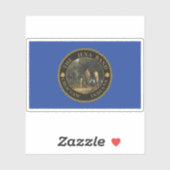 Vlag van de Jena Band of Choctaw Indians, Verenigd Sticker (Vel)