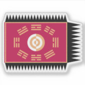 Vlag van de Joseon-dynastie Sticker (Voorkant)