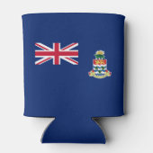 Vlag van de Kaaimaneilanden Blikjeskoeler (Achterkant)