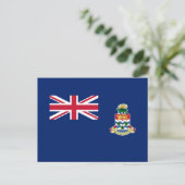 Vlag van de Kaaimaneilanden Briefkaart (Staand voorkant)