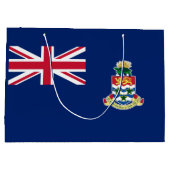 Vlag van de Kaaimaneilanden Groot Cadeauzakje (Achterkant)