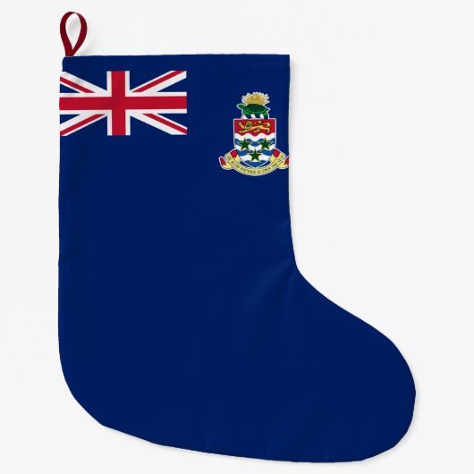 Vlag van de Kaaimaneilanden Grote Kerstsok (Voorkant)