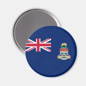 Vlag van de Kaaimaneilanden Magneet (Voorkant / Achterkant)