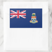 Vlag van de Kaaimaneilanden Rechthoekige Sticker (Tas)