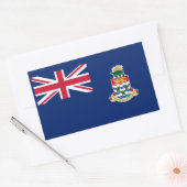Vlag van de Kaaimaneilanden Rechthoekige Sticker (Envelop)