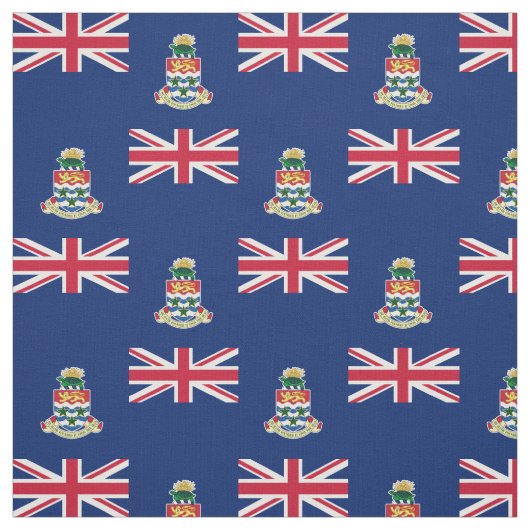 Vlag van de Kaaimaneilanden Stof (Swatch)