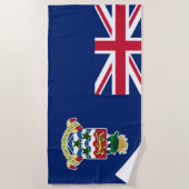Vlag van de Kaaimaneilanden Strandlaken (Voorkant)