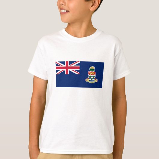 Vlag van de Kaaimaneilanden T-shirt (Voorkant)