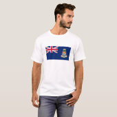 Vlag van de Kaaimaneilanden T-shirt (Voorkant volledig)